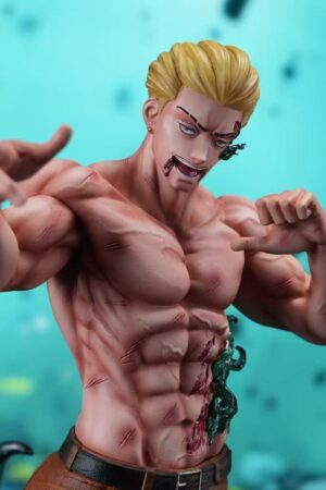 Alternative view of Jujutsu Kaisen – Hajime Kashimo 1/6 Scale Statue (Culling Game Battle Version) – Void Studio Limited Resin Diorama Collectible with Curse Energy Effect Base