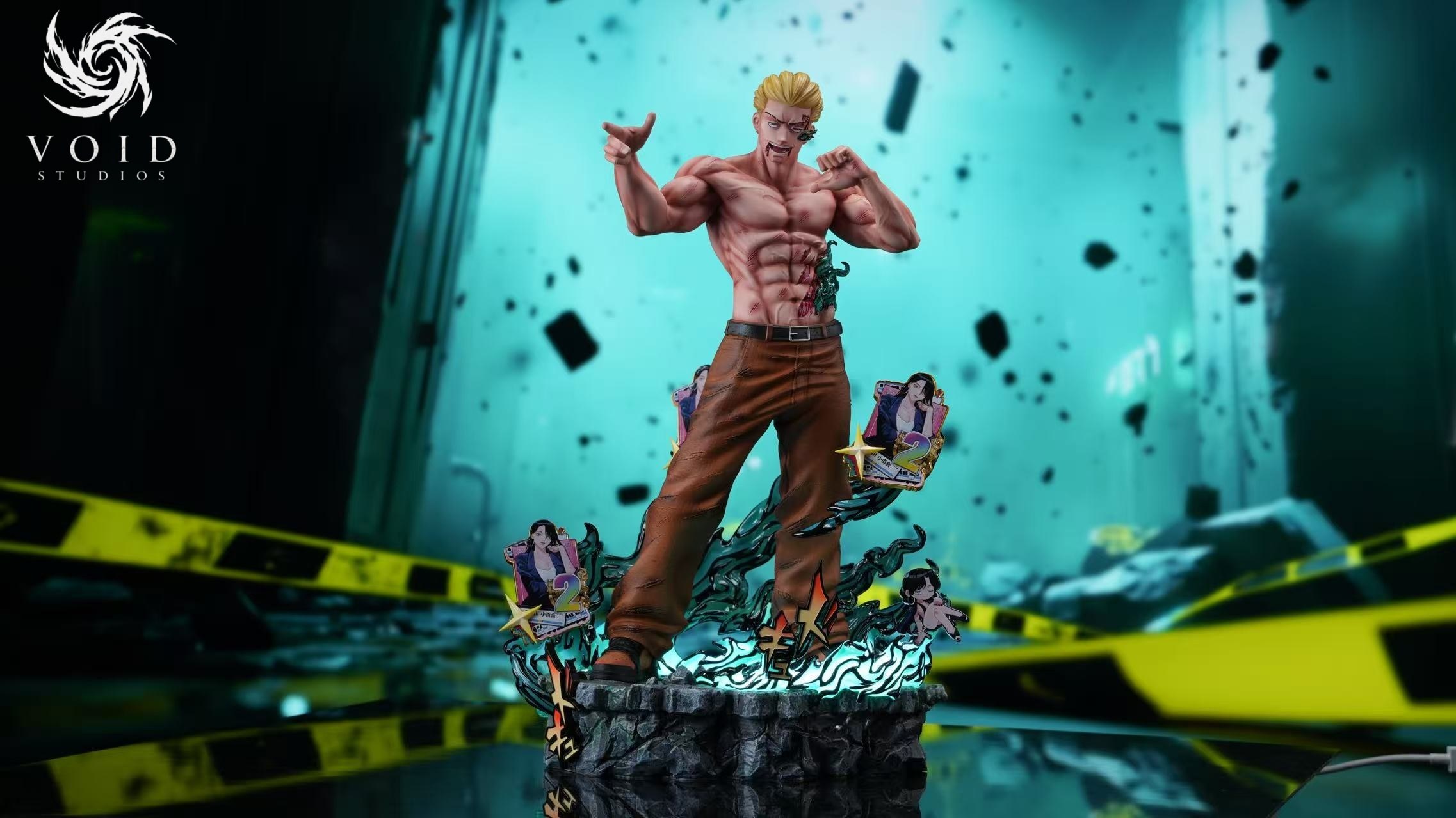 Jujutsu Kaisen – Hajime Kashimo 16 Scale Statue (Culling Game Battle Version) – Void Studio Limited Resin Diorama Collectible with Curse Energy Effect Base