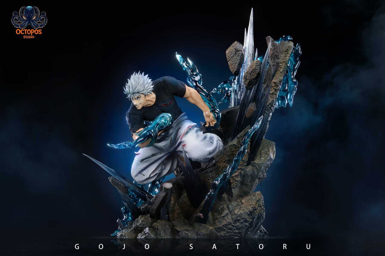 Jujutsu Kaisen – Satoru Gojo 1/6 Scale Statue (Shibuya Incident Battle Version) – Octopos Studio Limited Resin Diorama Collectible with Infinity Effect Base - Image 4