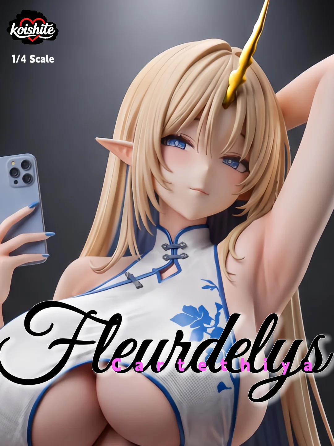 Koishite Studio – Fleurdelys Wuthering Waves | 1/4 Scale Resin Statue - Image 8