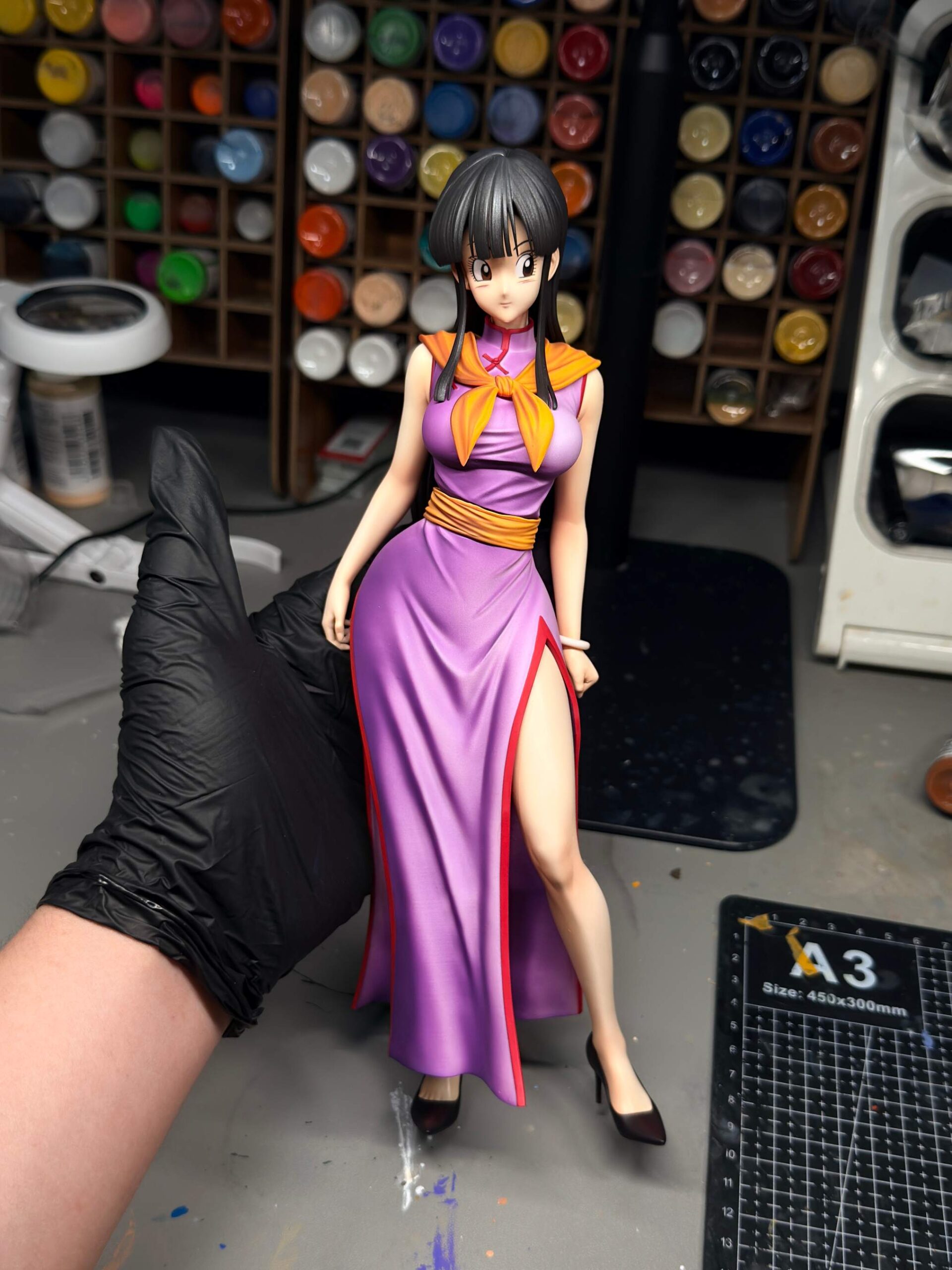 LP Studio – Chichi (Beautiful Maiden Ver.) Dragon Ball | 1/6 Scale Resin Figure - Image 4