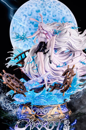 LightYear Studio – One Piece Carrot Moon Lion Form 14 Scale Premium Diorama Statue (LED Full Moon Battle Scene)