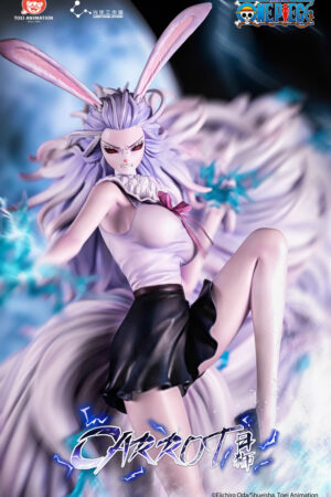 LightYear Studio – One Piece Carrot Moon Lion Form 14 Scale Premium Diorama Statue (LED Full Moon Battle Scene)