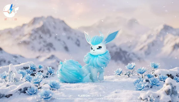 Ling Xi Gong Fang Studio – Flareon Pokémon 120 Scale Resin Collectible Statue