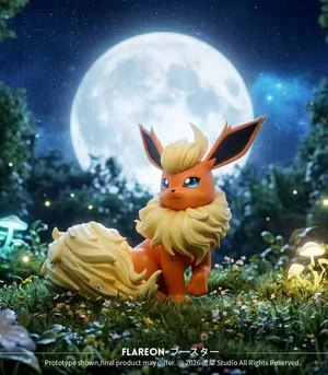 Ling Xi Gong Fang Studio – Flareon Pokémon 120 Scale Resin Collectible Statue