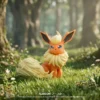 Ling Xi Gong Fang Studio – Flareon Pokémon 120 Scale Resin Collectible Statue