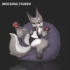 Little Wolf Xini Original Resin Statue – Zhu Yi Wan Jia Studio