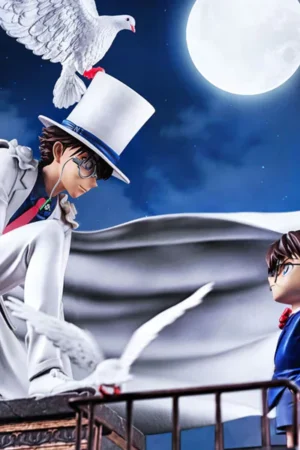 Alternative view of Detective Conan – Conan Edogawa vs. Kaitou Kid 1/6 Scale Statue – Light Year Studio