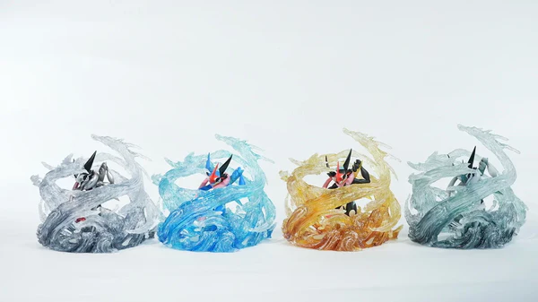 MT.MOON Studio – Ash-Greninja × Froakie Pokémon Evolution Display Series