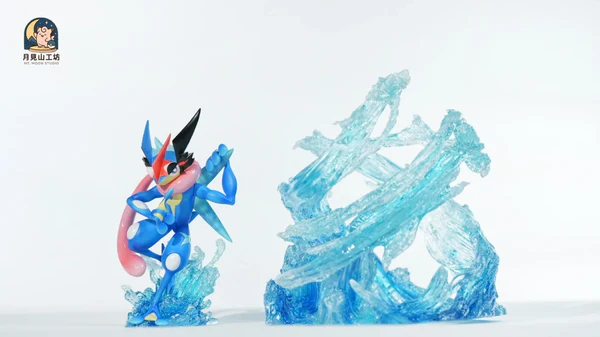 MT.MOON Studio – Ash-Greninja × Froakie Pokémon Evolution Display Series