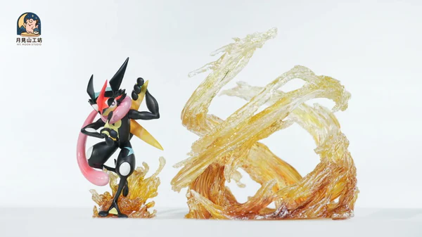MT.MOON Studio – Ash-Greninja × Froakie Pokémon Evolution Display Series