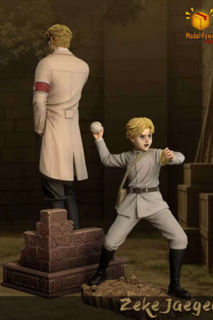 Model Power Studio – Zeke Jaeger “Honor Marley Person” Attack on Titan Dual-Stage Resin Statue