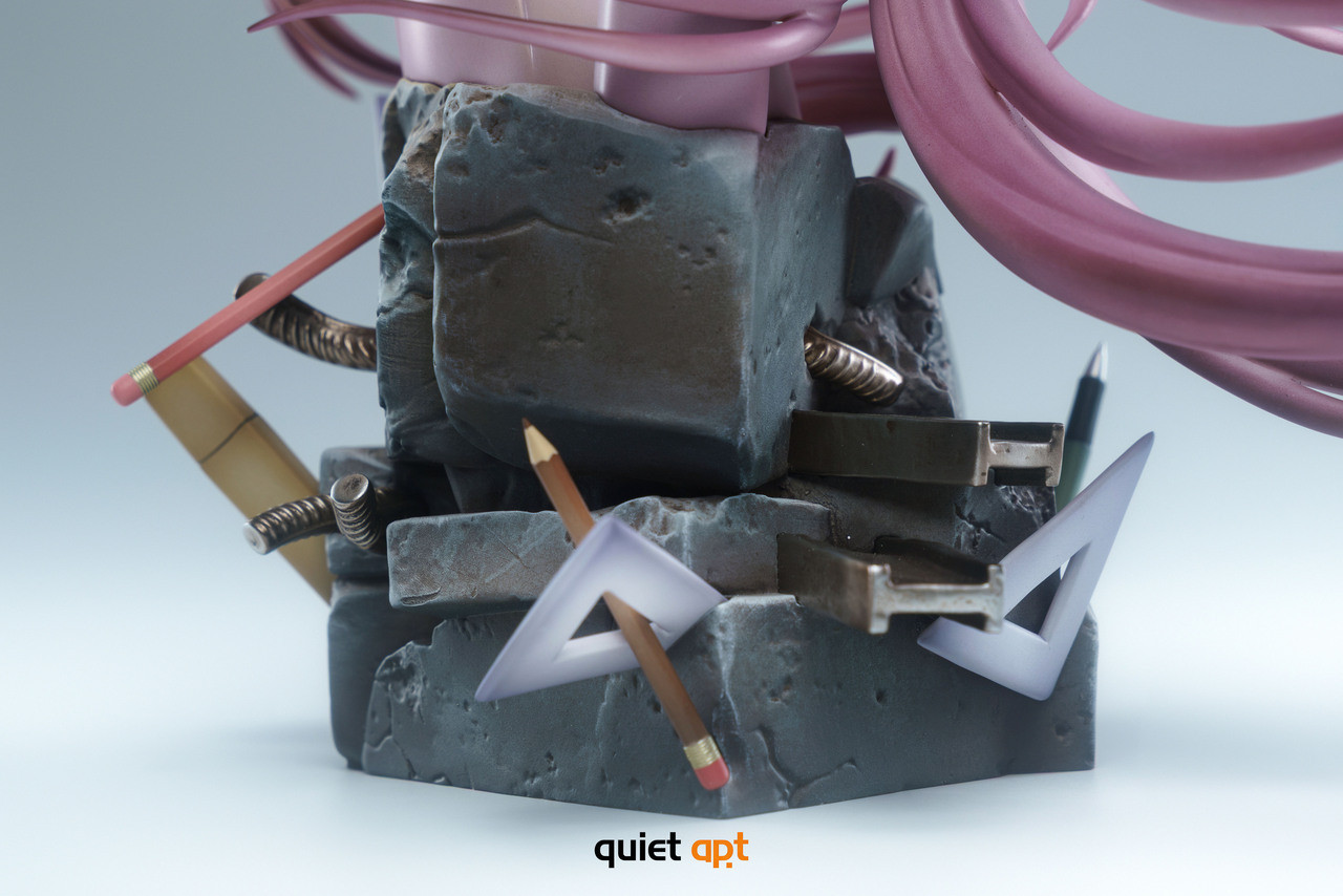 Monogatari Series Senjougahara Hitagi 1/4 Bust Resin Statue GK -QuietArt Studio - Image 7
