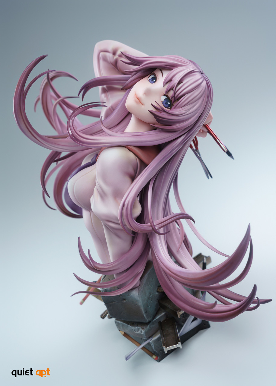 Monogatari Series Senjougahara Hitagi 1/4 Bust Resin Statue GK -QuietArt Studio - Image 5