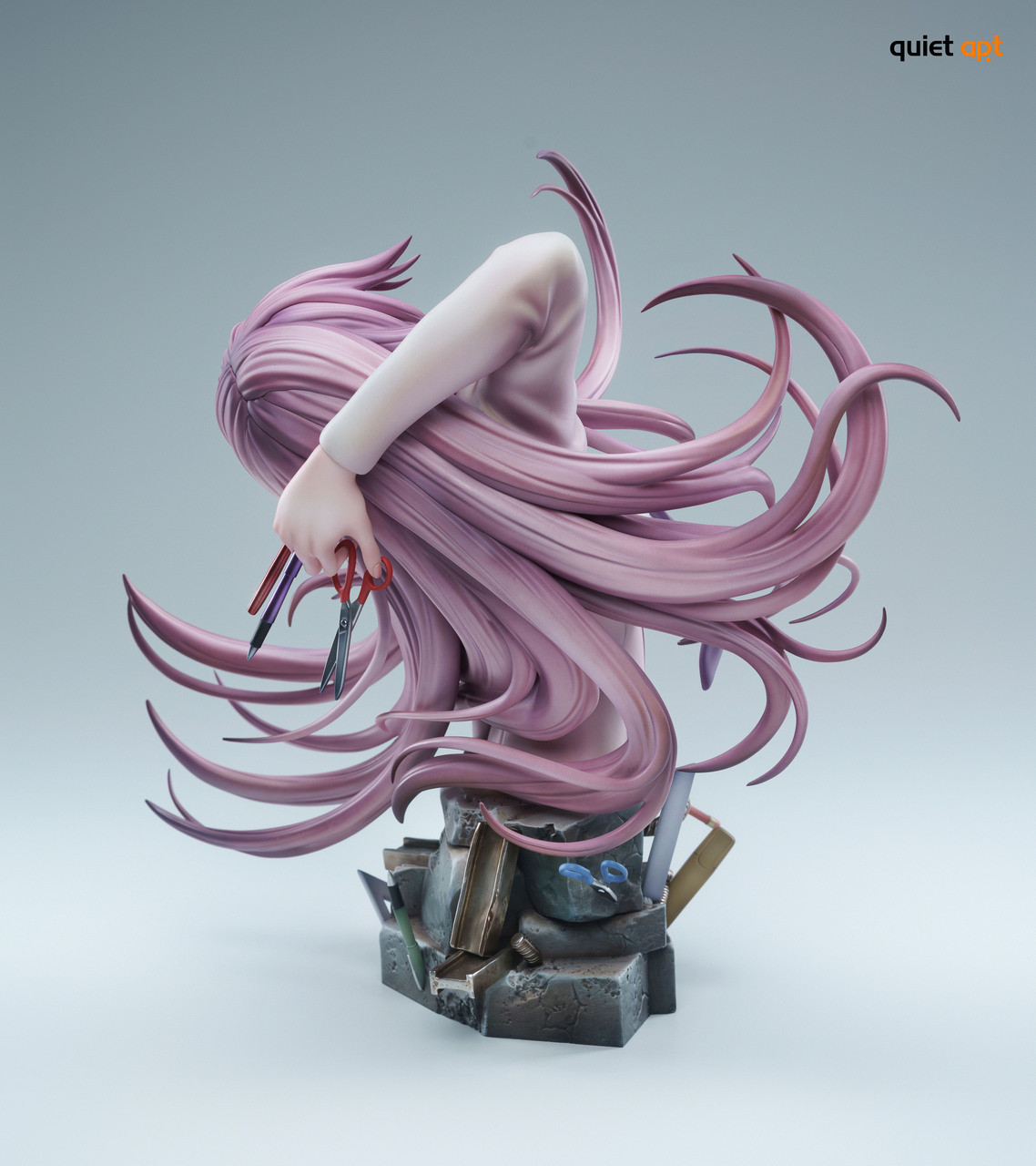 Monogatari Series Senjougahara Hitagi 1/4 Bust Resin Statue GK -QuietArt Studio - Image 3