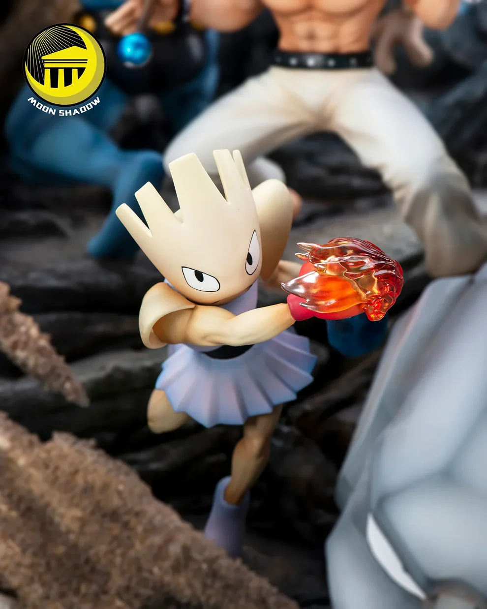 Pokémon Kanto Elite Four – Bruno & Team Statue – Moon Shadow Studio - Image 6