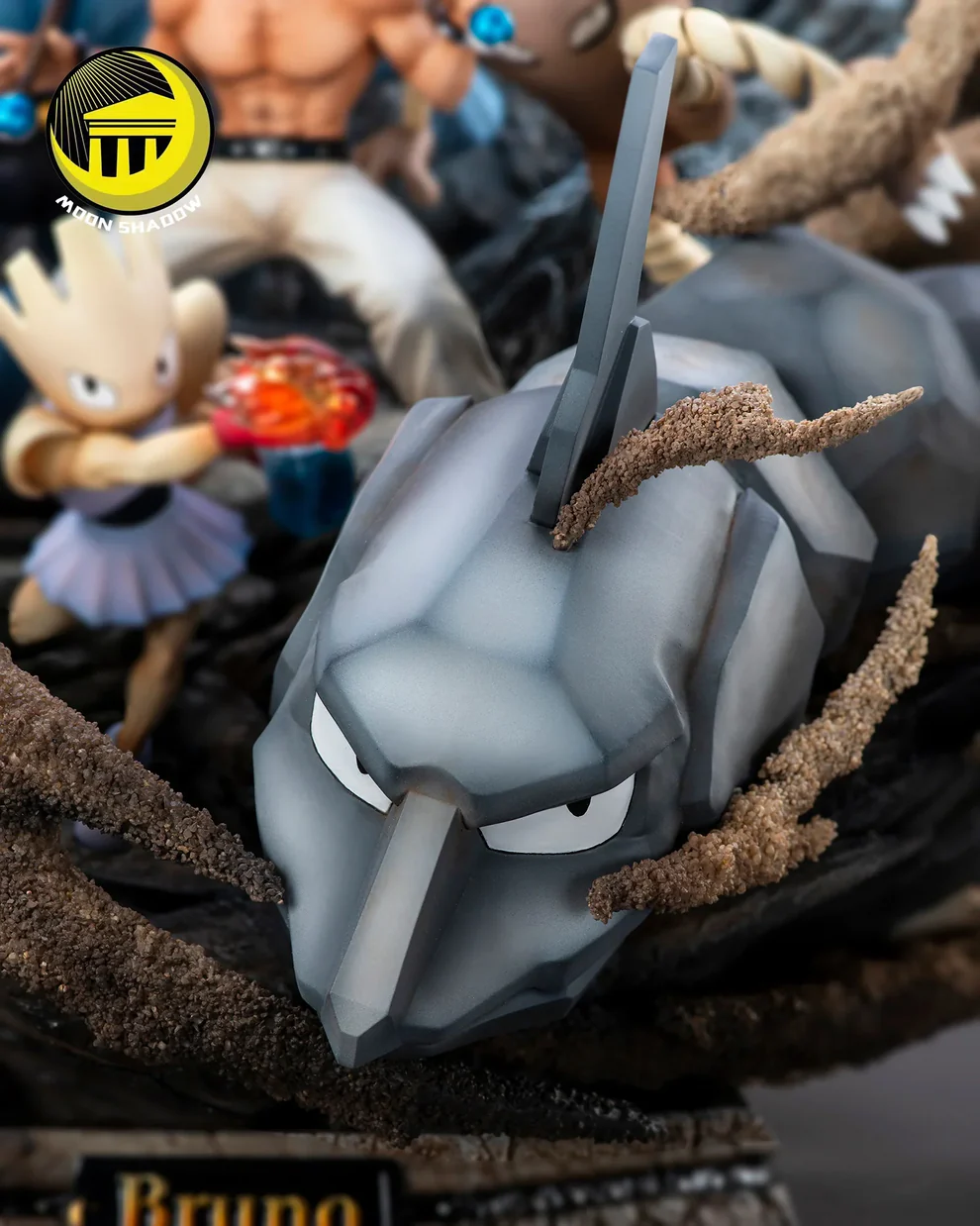 Pokémon Kanto Elite Four – Bruno & Team Statue – Moon Shadow Studio - Image 7
