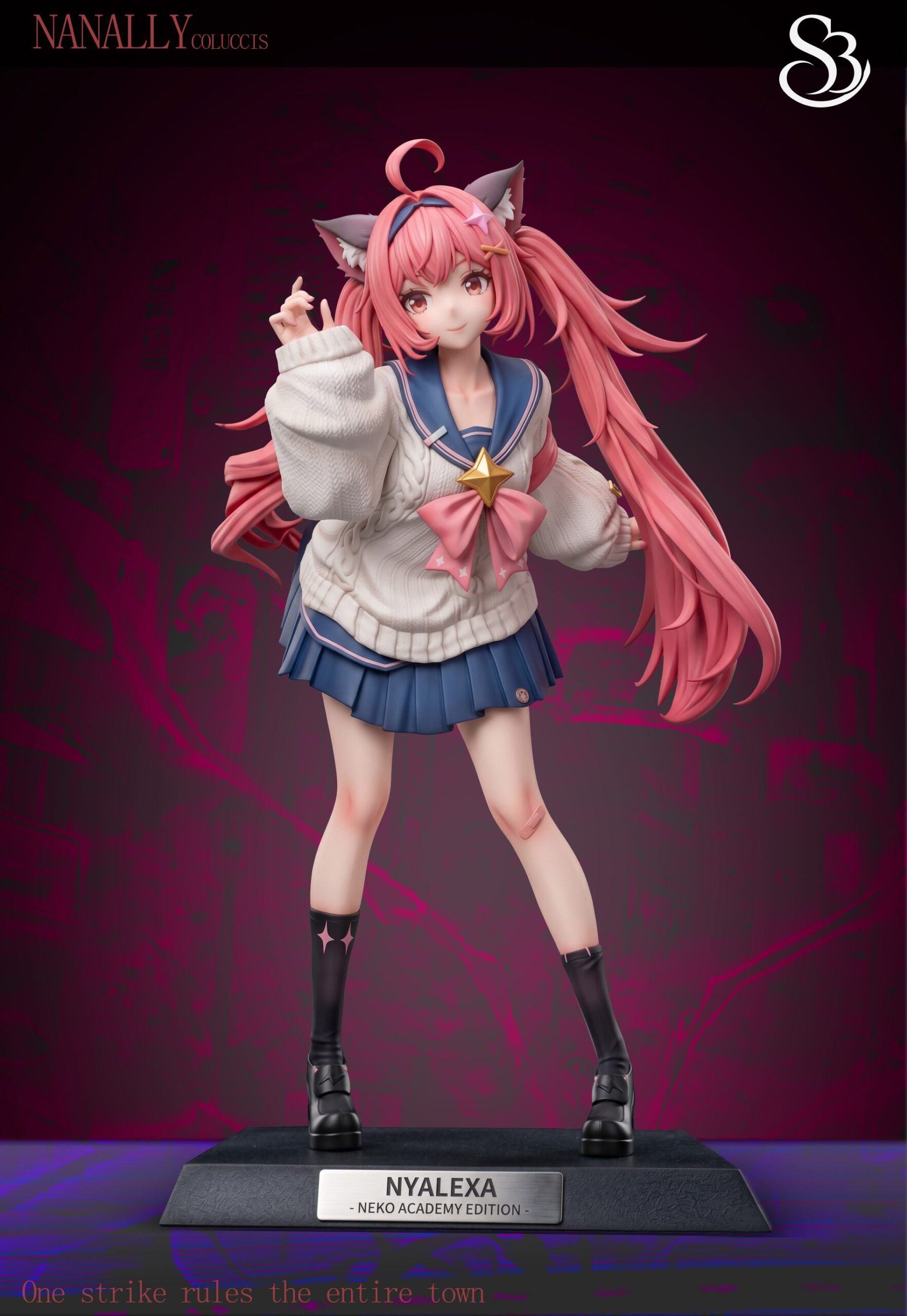 Neverness to Everness-NANALLY – Nyalexa Academy Edition 1/6 Scale Statue – S3 Studio - Image 4