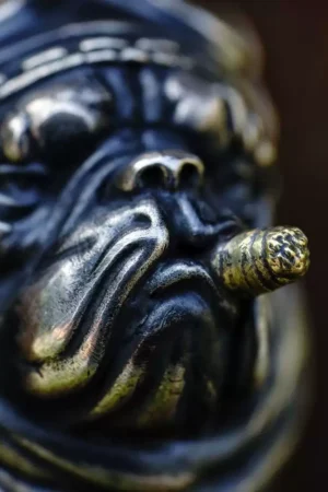 Alternative view of Raven Studio (silver jewelry) - Original Exclusive Design "Flying Tiger" Bulldog Ring Original
