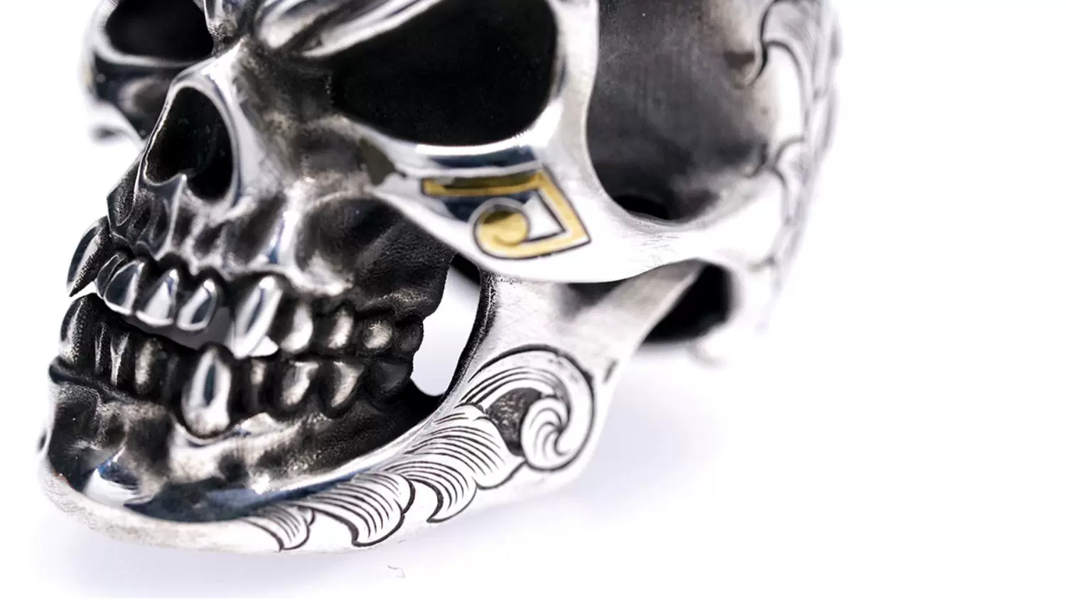 Raven Studio (Silver Jewelry) – Exclusive Design Trophy Skull Pendant Sterling Silver Artisan Pendant | Original Design - Image 19