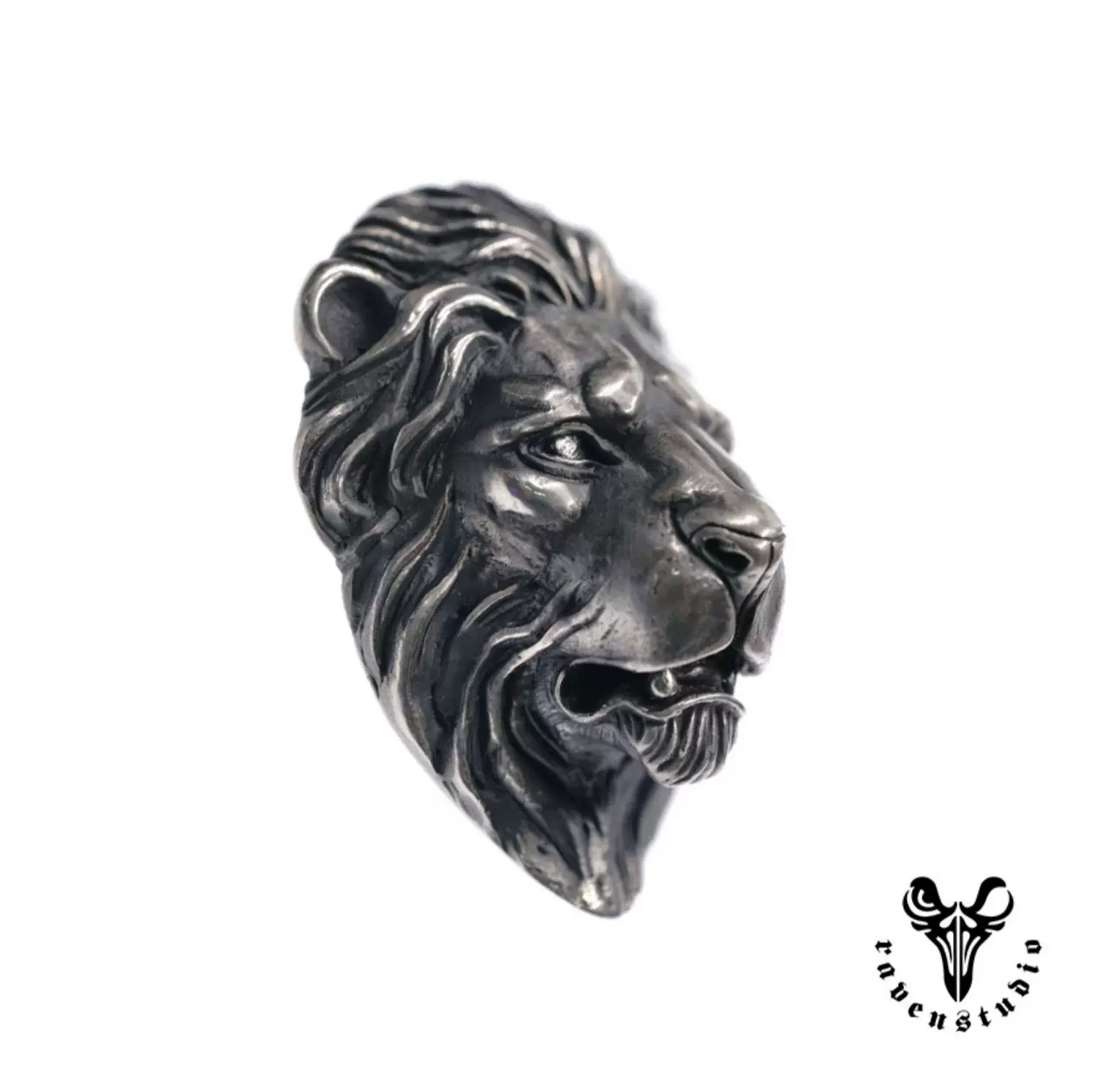Raven Studio – “Return of the King” Lion King Pendant Original Sterling Silver Pendant Collection - Image 7