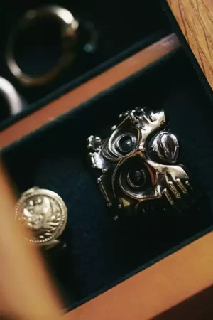 Alternative view of Raven Studio (silver jewelry) - Original Exclusive Design "Three Nos" Ring Original