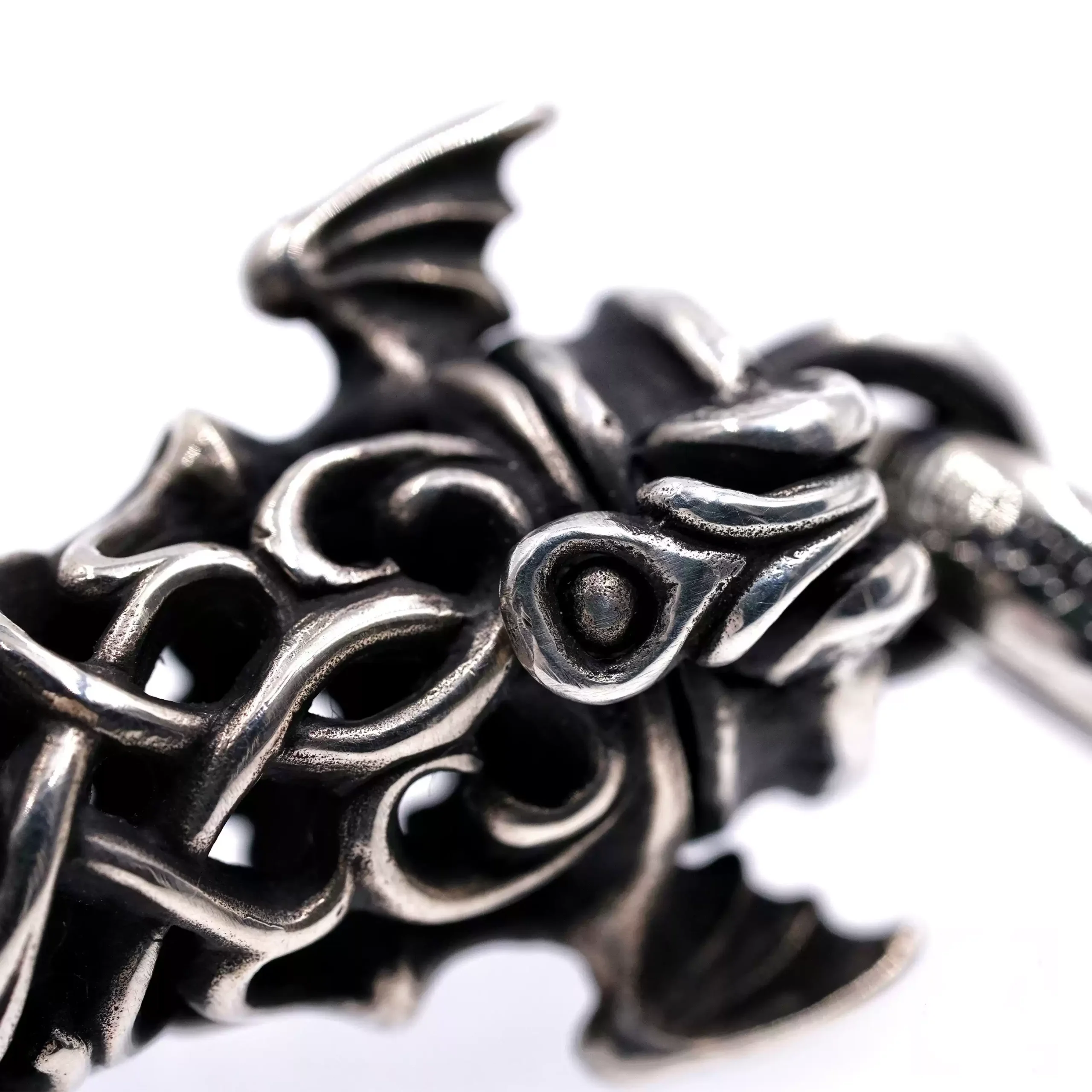 Raven Studio (silver jewelry) - Love & Hate Locket Pendant Original - Image 6