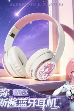 Aemeath-themed Bluetooth over-ear headphones – Wuthering Waves
