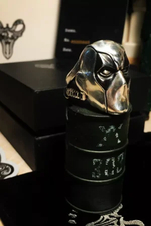 Raven Studio (silver jewelry) - Marvel's Talkative Deadpool Ring Marvel