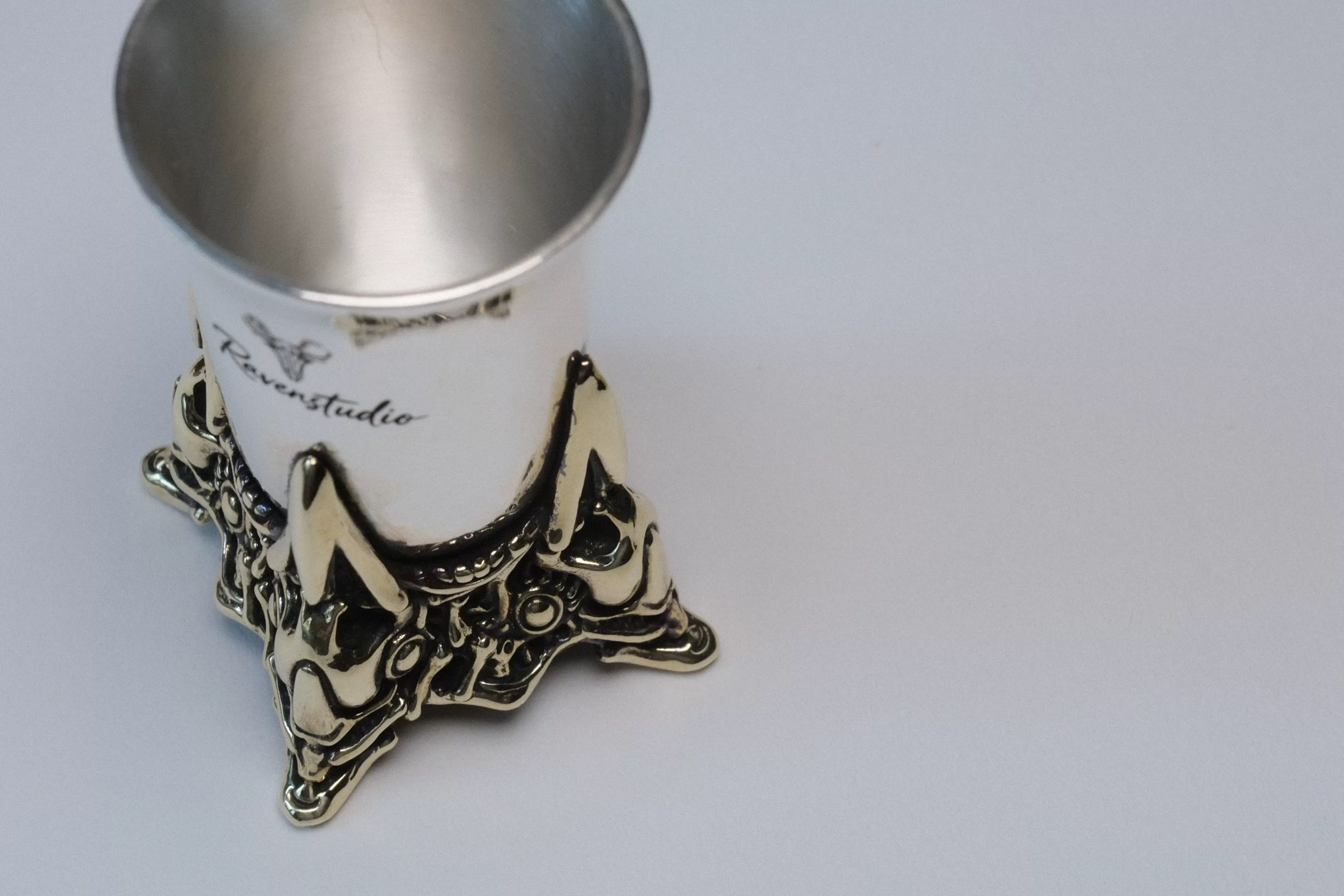 Raven Studio (Silver Jewelry) – “Mithril Shang” Whiskey Cup Original Exclusive | Sterling Silver Craft Collectible - Image 11