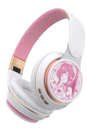Alternative view of Aemeath-themed Bluetooth over-ear headphones – Wuthering Waves