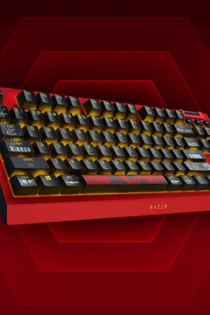 Alternative view of Razer × Neon Genesis Evangelion EVA Edition Hot-Swappable Mechanical Gaming Keyboard