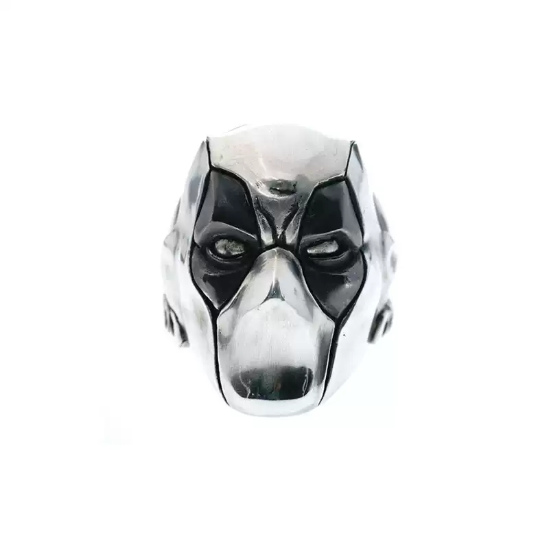 Raven Studio (silver jewelry) - Marvel's Talkative Deadpool Ring Marvel - Image 5