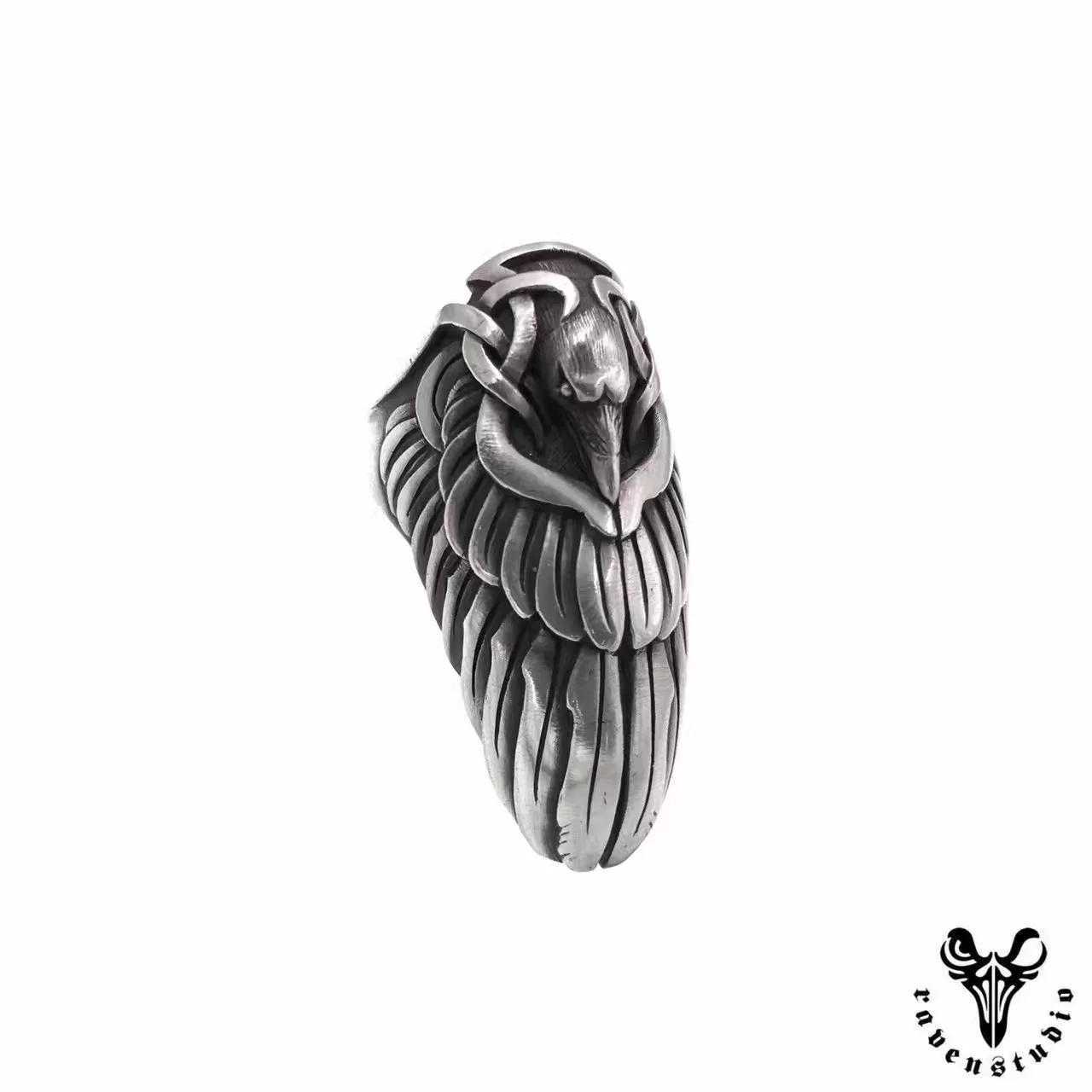 Raven Studio (silver jewelry) - Original Exclusive Design "Dominion of the Gods" Ring Original - Image 6