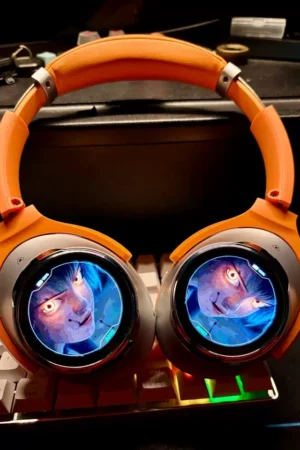 SONGX - Ling Cage Collaboration:Incarnation Over-Ear Headphones