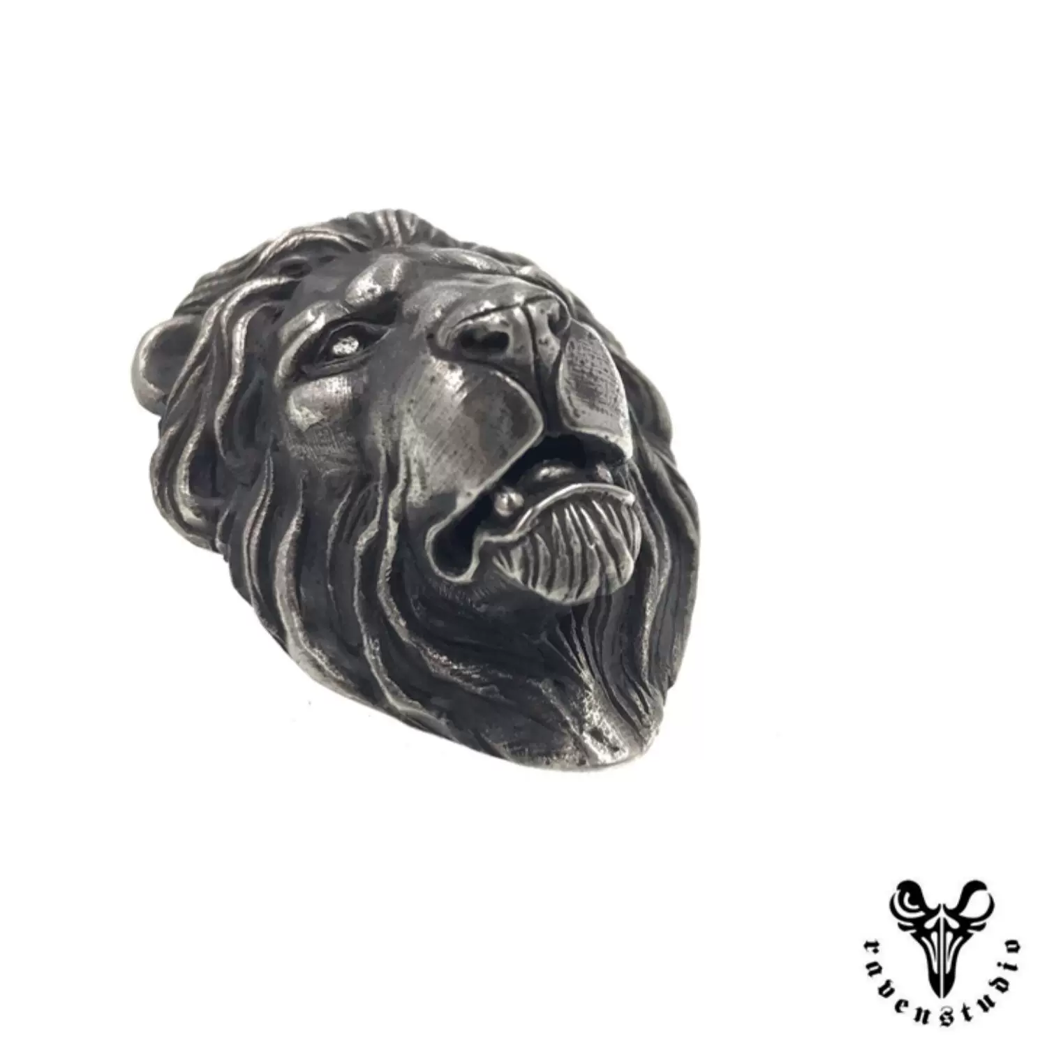 Raven Studio – “Return of the King” Lion King Pendant Original Sterling Silver Pendant Collection - Image 4