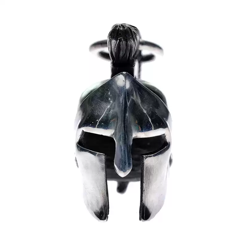 Raven Studio (silver jewelry) - Exclusive Design Spartan Warrior Helmet Pendant Original - Image 4