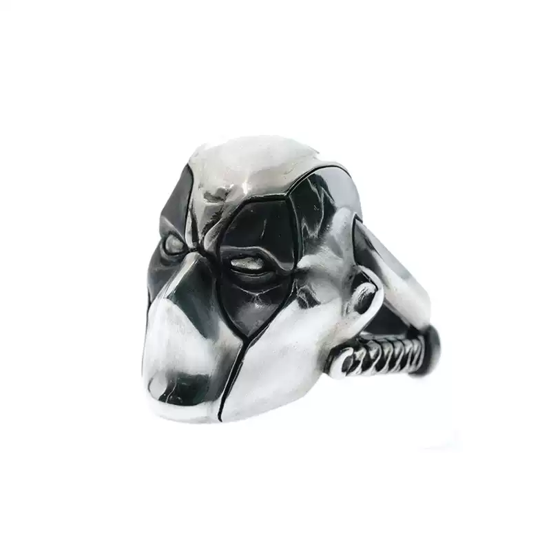 Raven Studio (silver jewelry) - Marvel's Talkative Deadpool Ring Marvel - Image 9