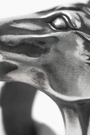 Alternative view of Raven Studio (Silver Jewelry) – “Pegasus” Ring Original Exclusive Sterling Silver Fantasy Jewelry