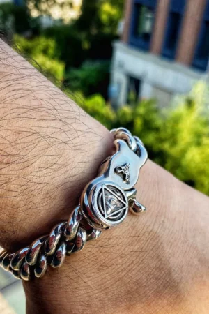 Alternative view of Raven Studio – Exclusive Design “Ningzhen” Bracelet Original Sterling Silver Jewelry Collection