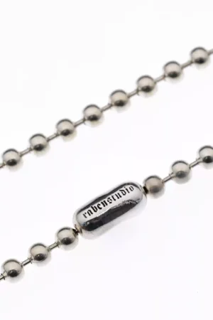 Alternative view of Raven Studio (silver jewelry) - "Bound" 4mm Satan Goat Skull Ball Bracelet Original