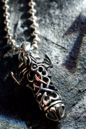 Raven Studio (silver jewelry) - Love & Hate Locket Pendant Original