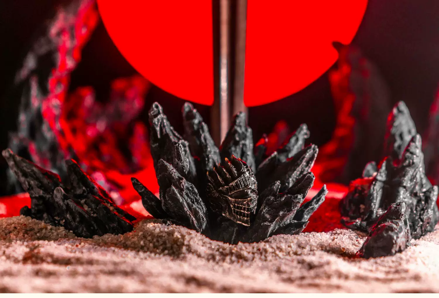 Raven Studio – Dark Gothic “Lord of Cinder” Ring 925 Sterling Silver Handcrafted Statement Ring - Image 14