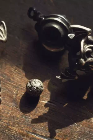 Alternative view of Raven Studio (silver jewelry) - Love & Hate Locket Pendant Original