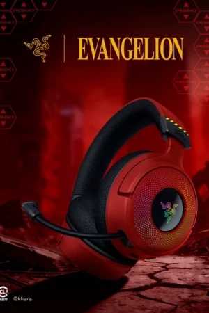 Razer × Neon Genesis Evangelion EVA Edition Tri-Mode Wireless Gaming Headset with RGB Lighting