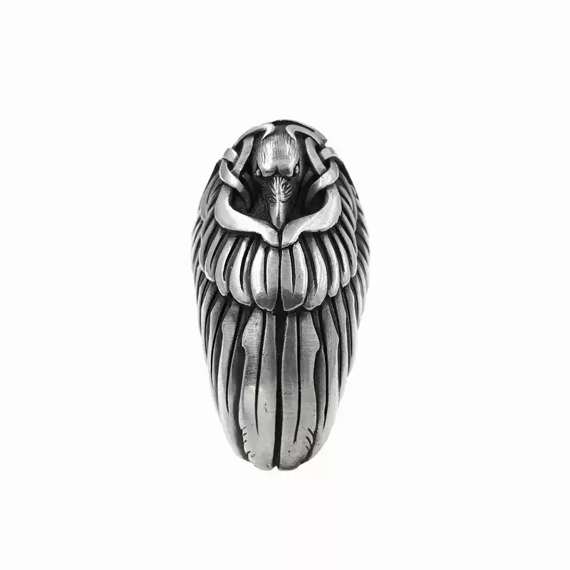 Raven Studio (silver jewelry) - Original Exclusive Design "Dominion of the Gods" Ring Original - Image 5