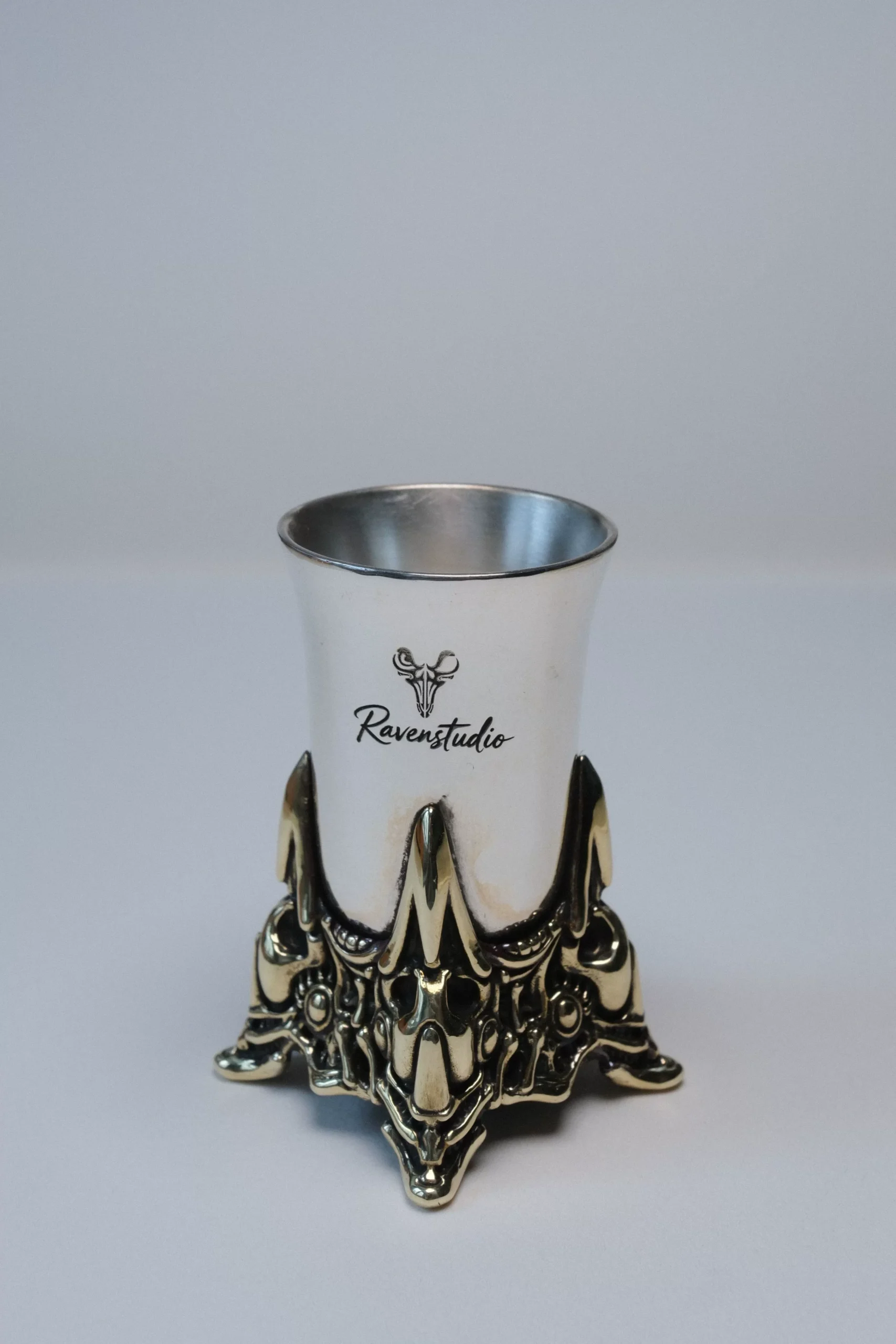 Raven Studio (Silver Jewelry) – “Mithril Shang” Whiskey Cup Original Exclusive | Sterling Silver Craft Collectible - Image 12