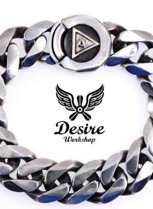 Alternative view of Raven Studio (silver jewelry) - Original Exclusive Rock Bracelet Original