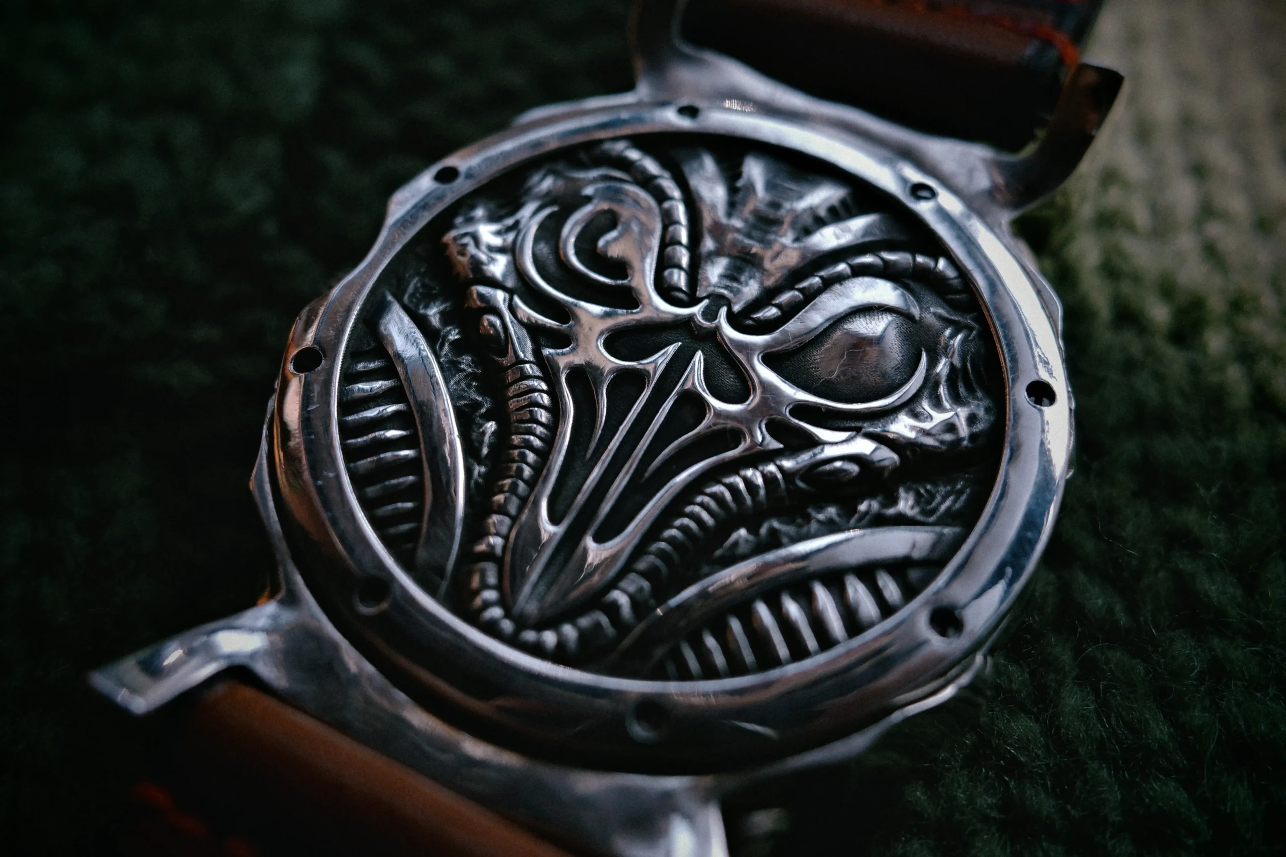 Raven Studio – Raven Symbiote Handmade Solid Silver Watch Original Sterling Silver Luxury Timepiece - Image 16