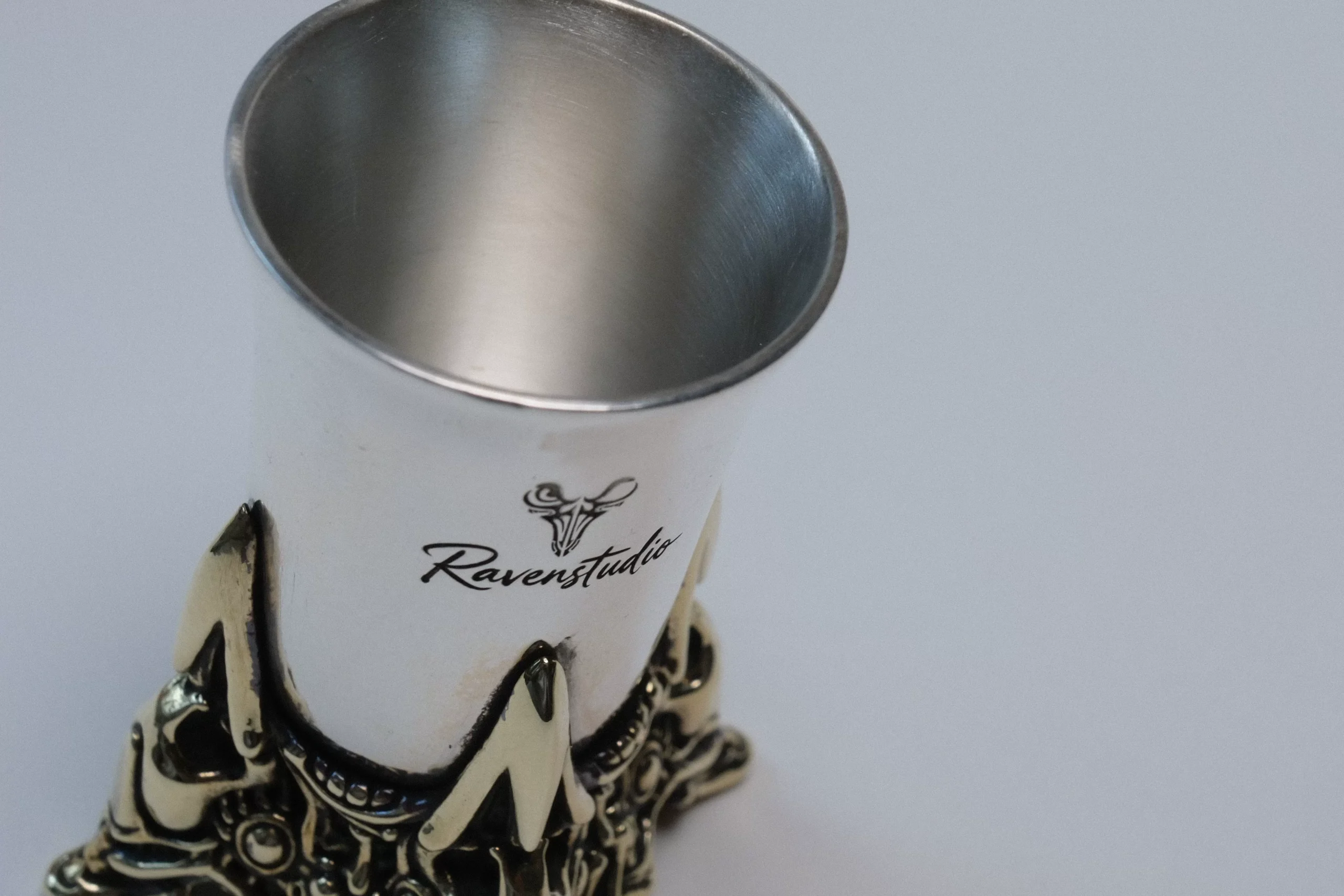 Raven Studio (Silver Jewelry) – “Mithril Shang” Whiskey Cup Original Exclusive | Sterling Silver Craft Collectible - Image 8